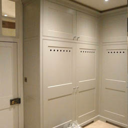 Fitted wardrobe joinery made by CH Smith Oxfordshire